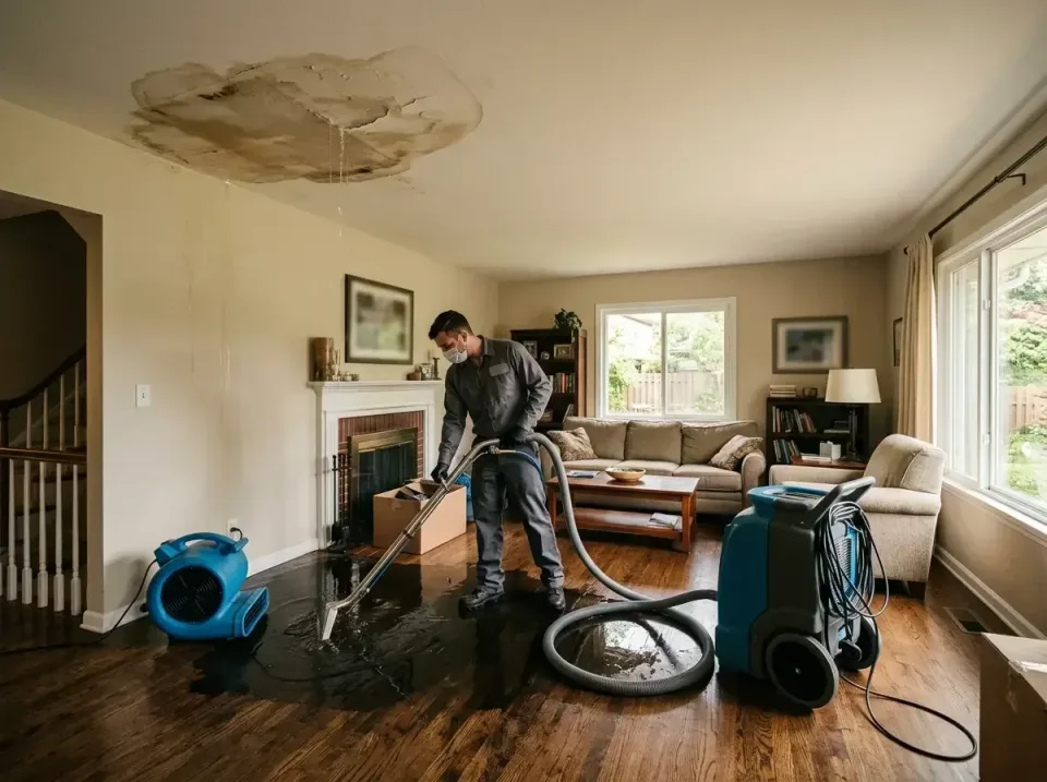 attic-pipe-burst-ceiling-drip-008 — frequently asked questions, Water Damage Restoration & Carpet Care in Bethlehem, NC